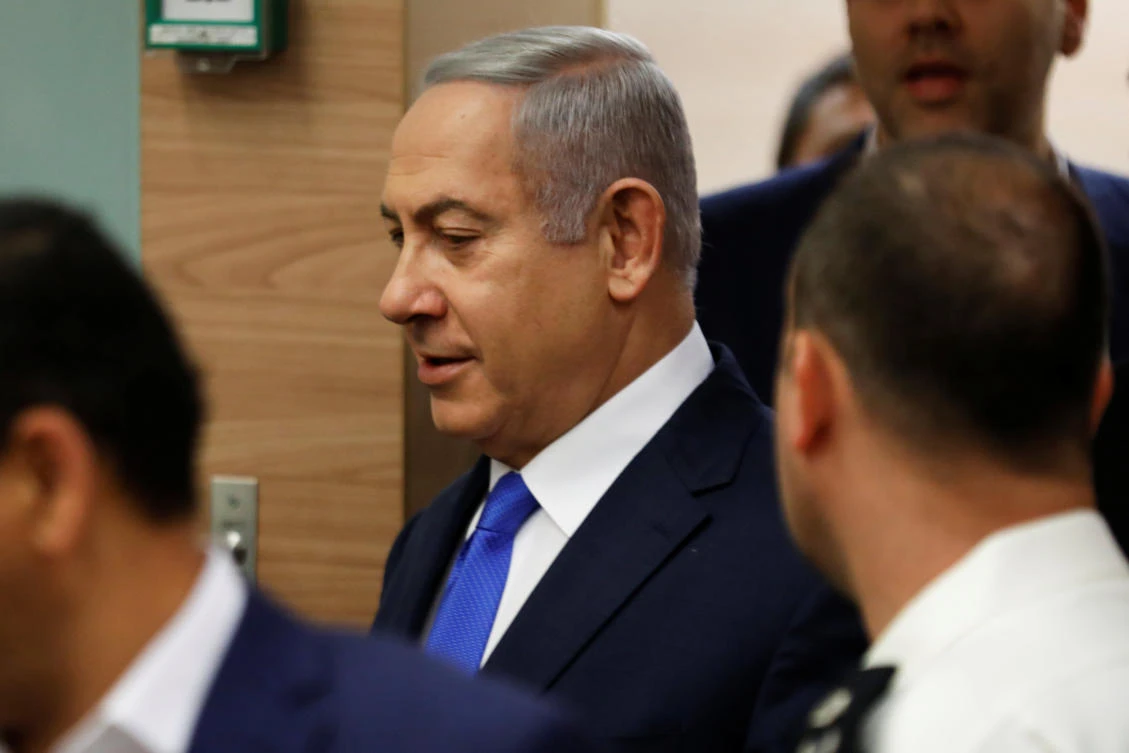 Israeli Prime Minister Benjamin Netanyahu says he will do whatever is needed to protect the country, regardless of his coalition partners’ decision. (Reuters)