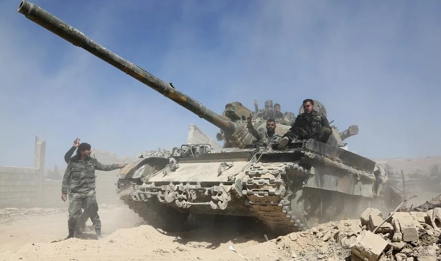 Syrian troops now control wide parts of the country’s south. (File/AFP)
