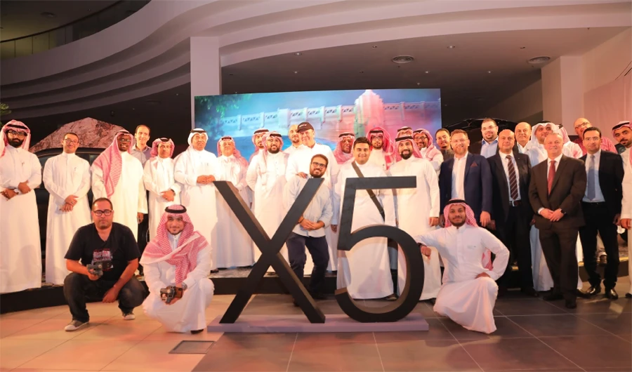 MYNM welcomed the new vehicle in the BMW Automall showroom in Jeddah on Nov. 11.