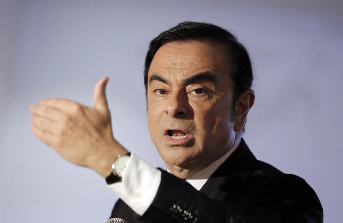 Carlos Ghosn was arrested in Japan Monday for allegedly abusing company funds and misreporting his income. (AP)