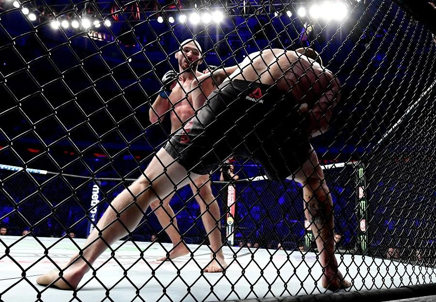 Last year Shanghai hosted UFC’s maiden fight card. (File/AFP)