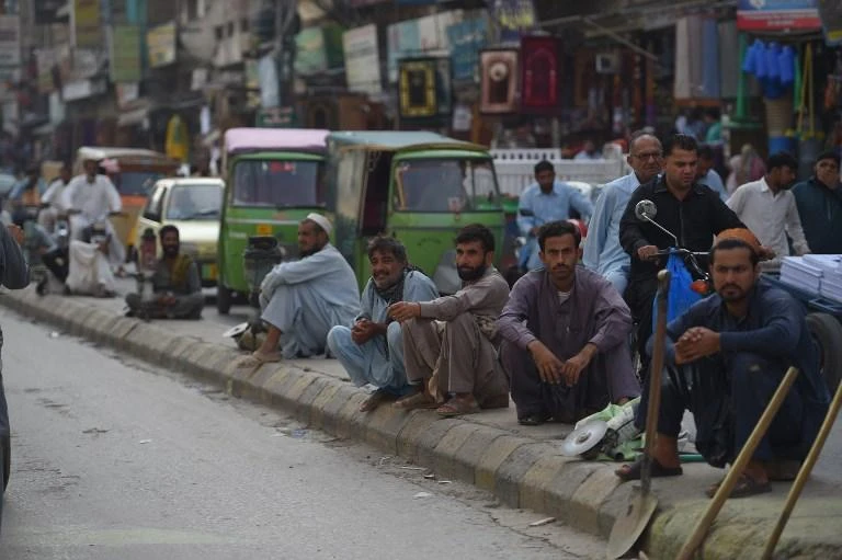 Pakistan faces chronic unemployment problems with 24 percent of its population living below the poverty line. (AFP)