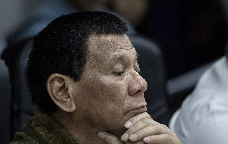 Duterte has expressed strengthening ties with China. (AFP)