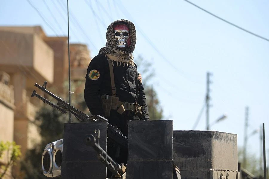 Iraq targeted buildings occupied by Daesh fighters. (File/AFP)