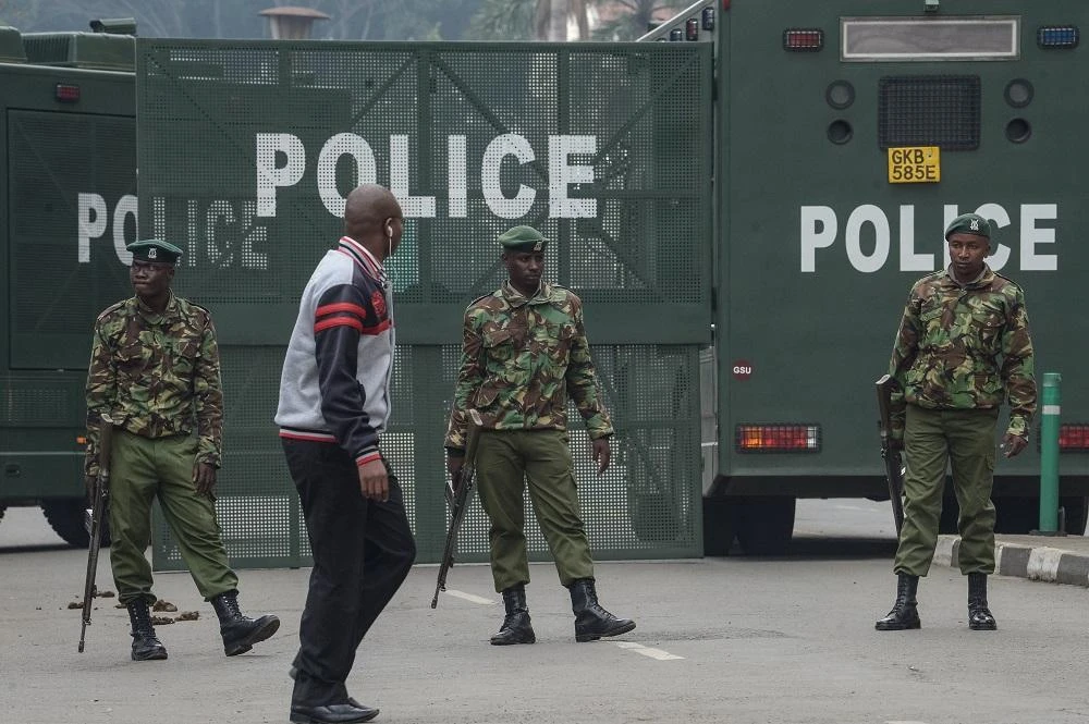 The men, armed with AK-47 rifles, attacked the town of Chakama police said. (File/AFP)