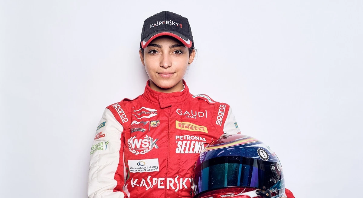 Amna Al-Qubaisi to test for the Envision Virgin Racing Formula E Team. (Supplied)