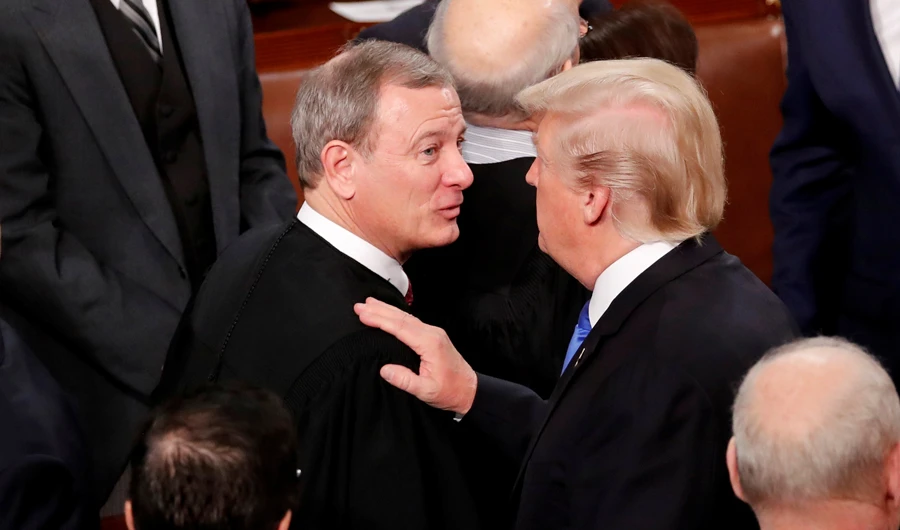 Chief Justice John Roberts insisted the courts are judiciary is “independent.” (File/Reuters)