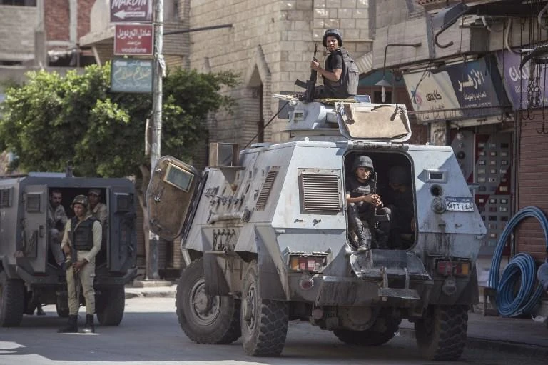 Egyptian police kill 12 militants in Sinai raid