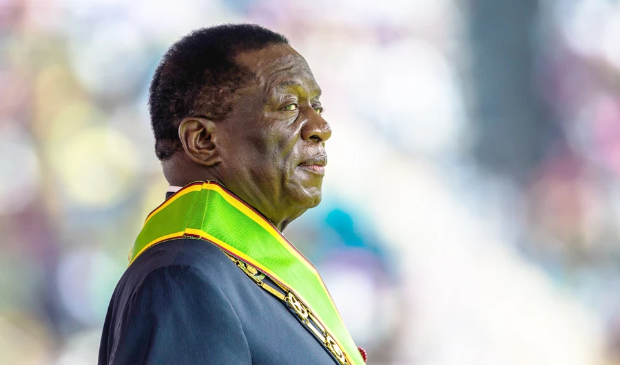 This was the first budget since President Emmerson Mnangagwa’s disputed election. (AFP)