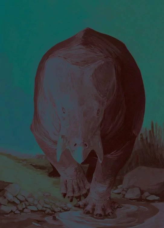 Scientists find remains of huge ancient herbivore