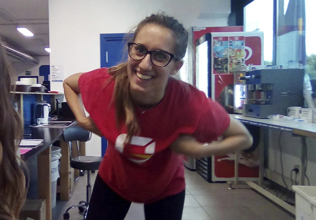 This photo taken on June 2018 shows Silvia Costanza Romano, 23, the Italian volunteer that was kidnapped Tuesday evening, Nov. 20, 2018, in Chakama, in the county of Kilifi, Kenya. (AP)