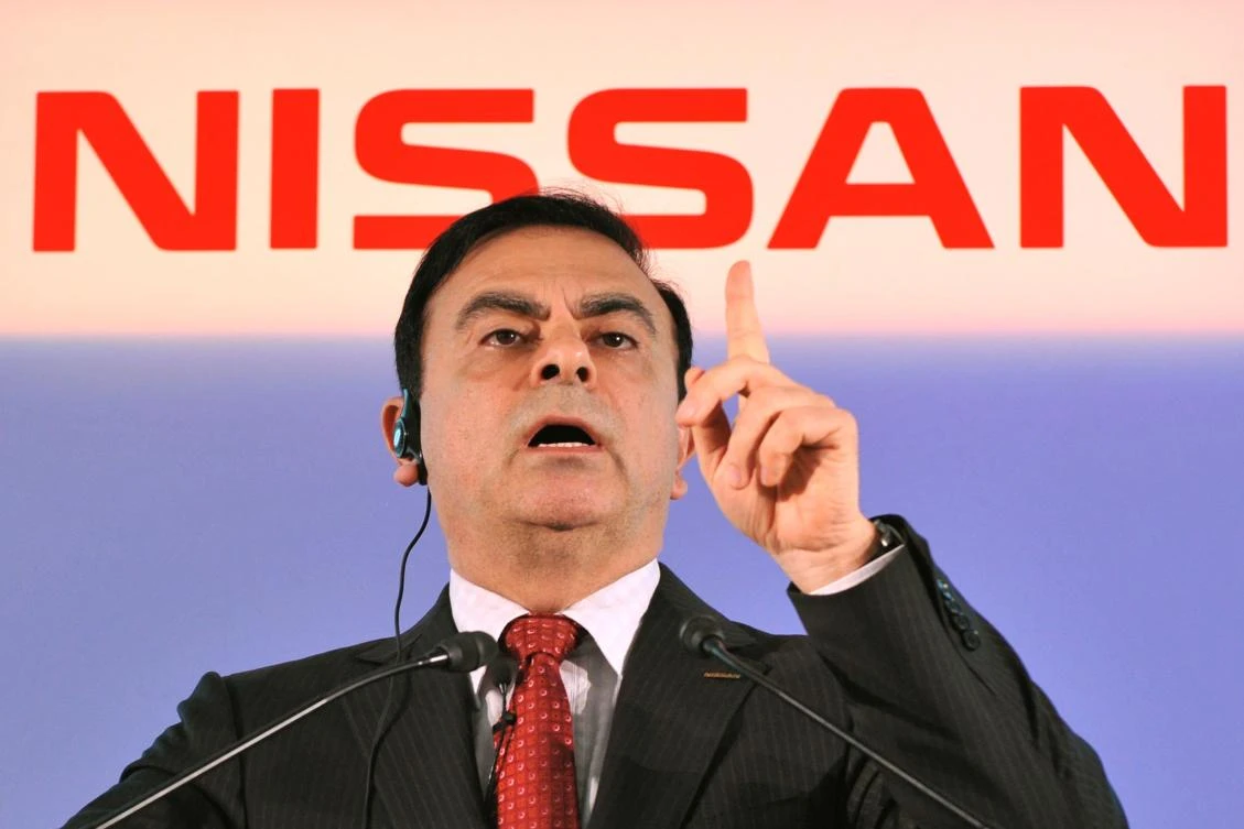 Nissan board members have sacked disgraced Carlos Ghosn as chairman, local media reported on Nov. 22. (AFP)