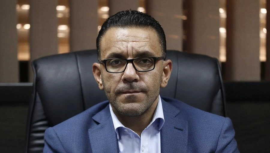 Adnan Gheith was arrested in east Jerusalem overnight. (AFP)