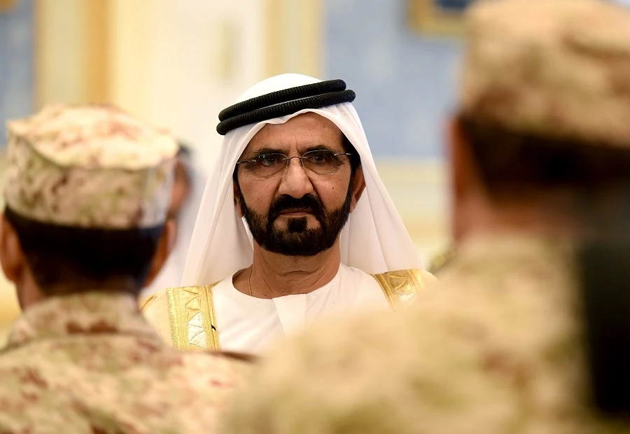 Sheikh Mohammed stepped up the $228,700 to help the grieving family. (File/AFP)