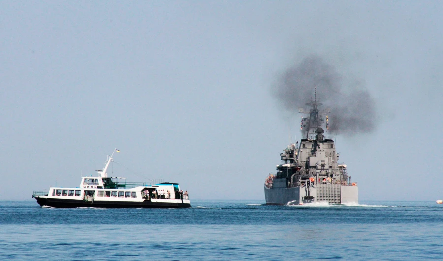 The confrontation at sea was a dangerous development in the long-running conflict pitting Ukraine against Russia. (Reuters)