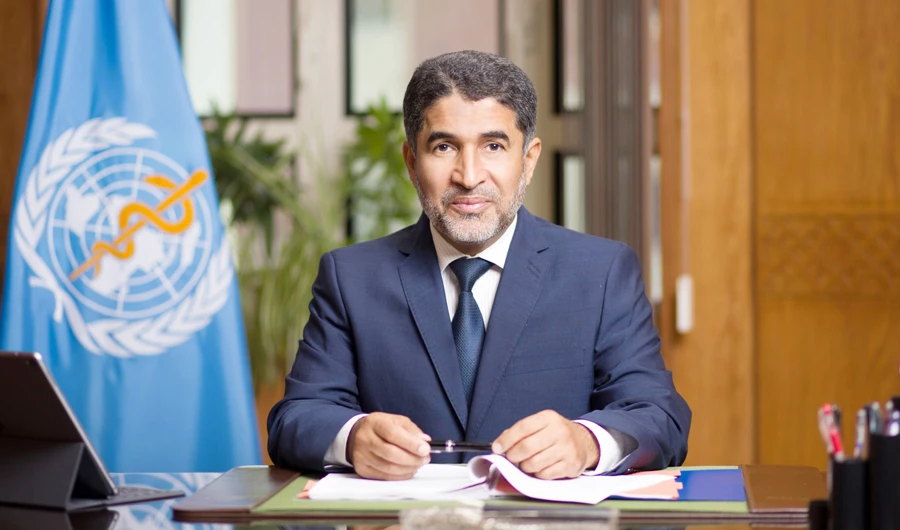Dr. Ahmed Al-Mandhari, WHO’s regional director. (Photo/Supplied)