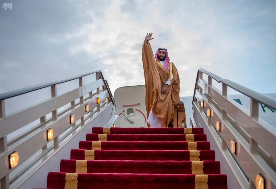 Crown Prince Mohammed bin Salman is touring various Arab nations. (File/SPA)