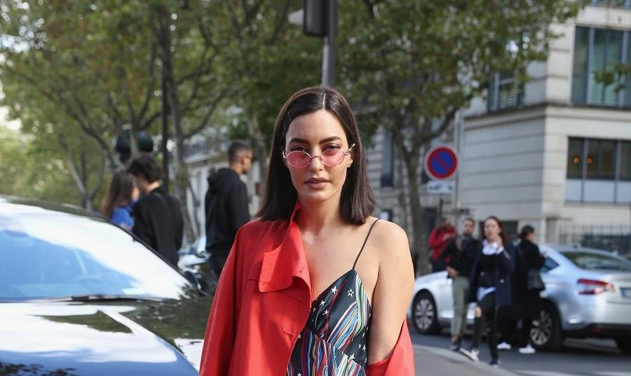 Karen Wazen at PFW earlier this year. (Getty)
