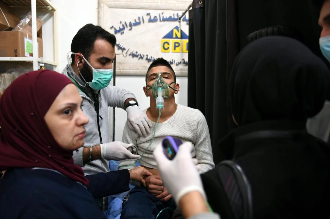 US warns Russia not to interfere with Syrian 'chemical attack' site