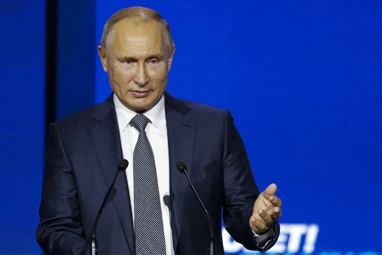 The Russian president said he is satisfied with an oil price of $60 a barrel. (File/AFP)