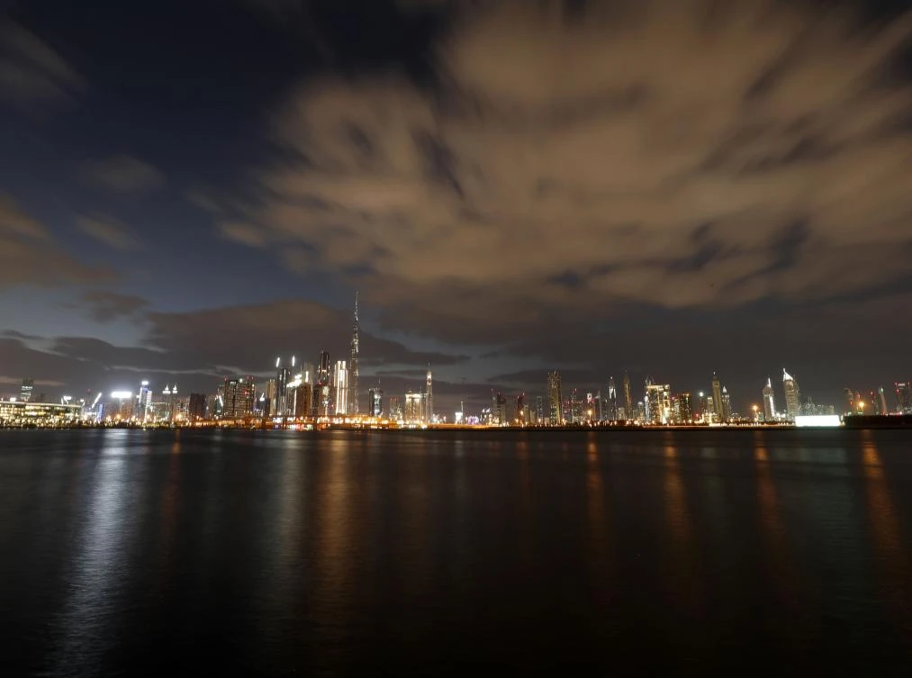 Dubai and Burj Khalifa, the tallest tower in the world, in downtown Dubai. (AFP)