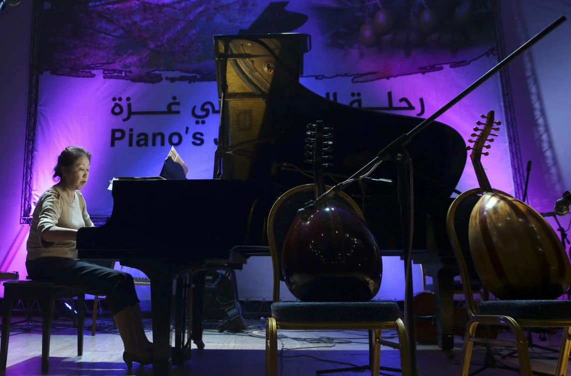 Days after concert, Gaza’s grand piano seized by merchant