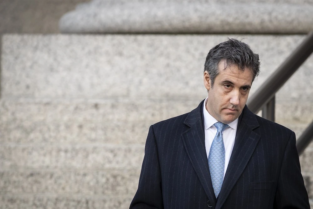Michael Cohen, former personal attorney to President Donald Trump, exits federal court, November 29, 2018 in New York City. (Getty Images/AFP)