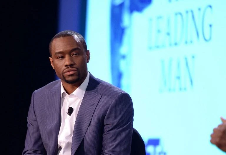 Marc Lamont Hill, a professor of media studies at Temple University who had been a recurring political commentator on CNN, called for countries to boycott Israel. (File/AFP)