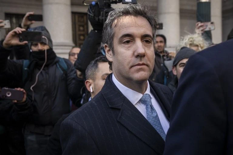 Michael Cohen, former personal attorney to President Donald Trump, exits federal court, November 29, 2018 in New York City. (AFP)
