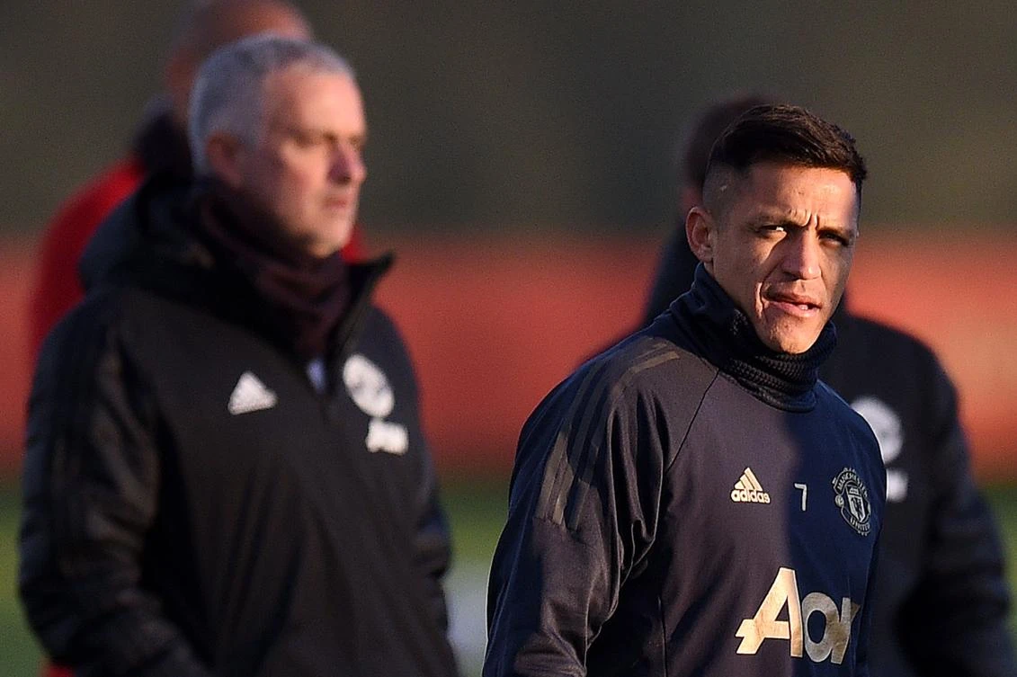 Manchester United's Jose Mourinho expects to be without Alexis Sanchez until January