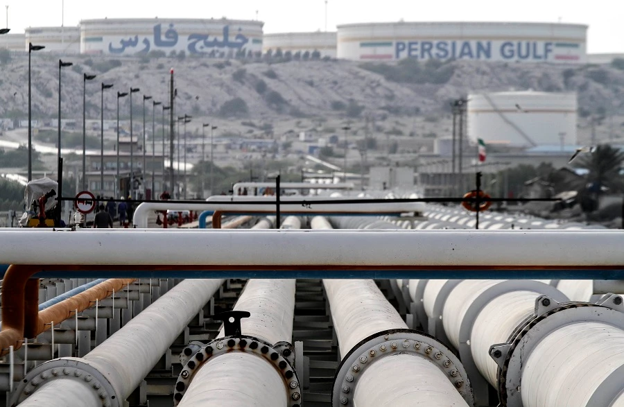 The US sanctions targeted Iran's oil industry, as well as its financial sector. (File/AFP)