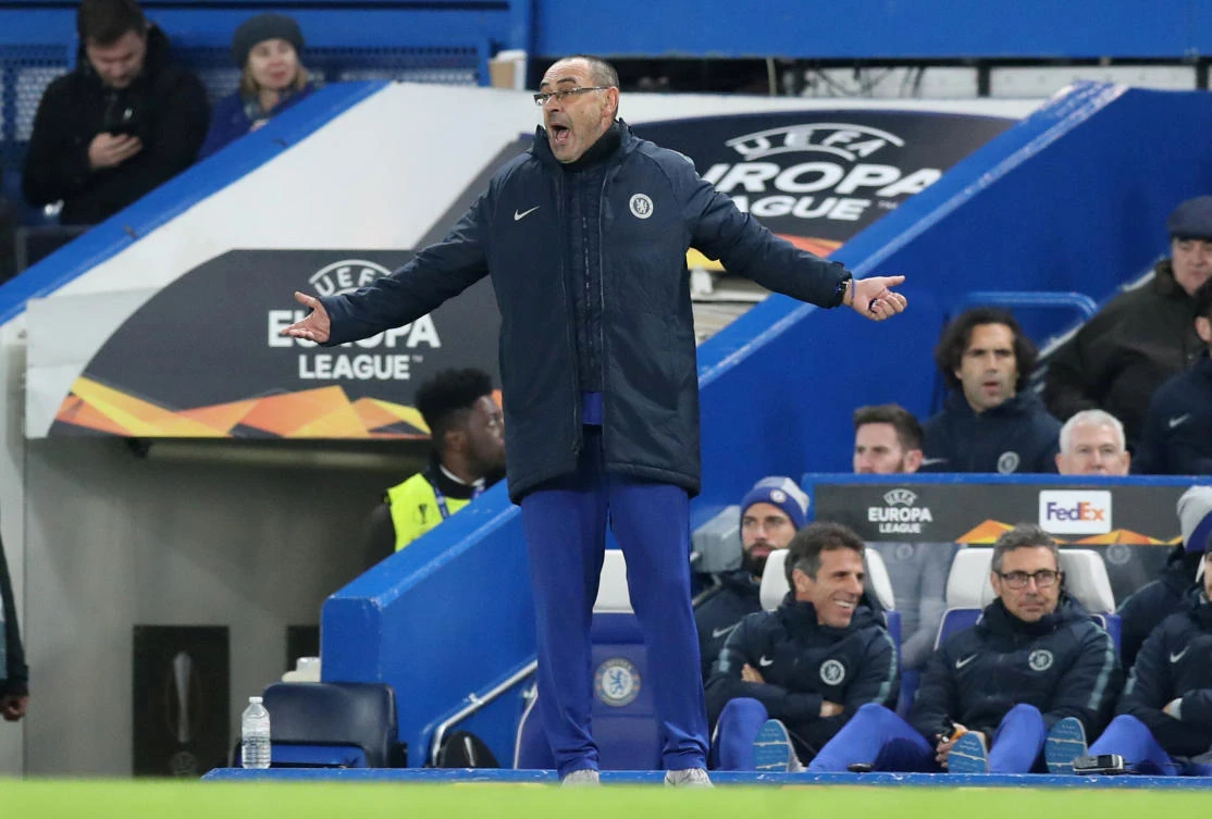 Chelsea’s Maurizio Sarri not worried by Claudio Ranieri ‘insider knowledge’ ahead of west London derby
