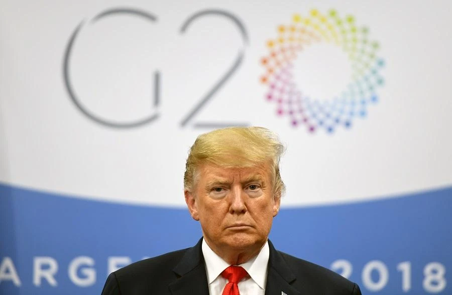 Trump told reporters aboard Air Force One on his return from Argentina he thinks the meeting will be in early 2019. (File/AFP)