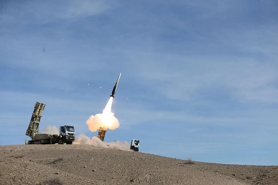 Iran said its missile program is “defensive in nature.” (File/AFP)