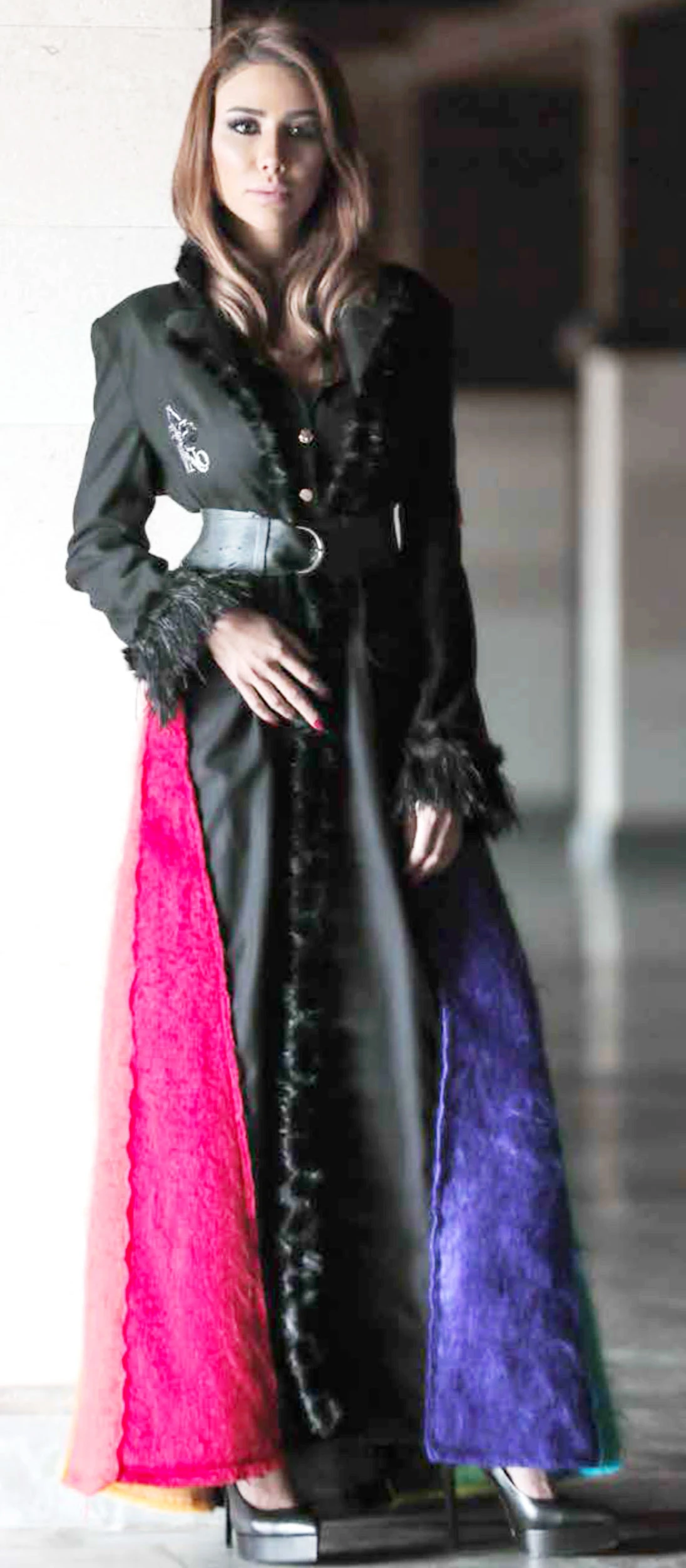 Style and strength meet on Saudi palace catwalk