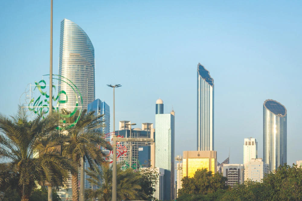 The UAE capital has a ‘stable’ economic outlook, S&P said. (Shutterstock)