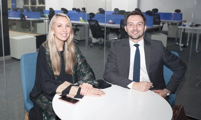 Dafnis is a communication specialist while Marco is an economist with a large network of contacts and access to useful data resources. (Photo: Basheer Saleh)