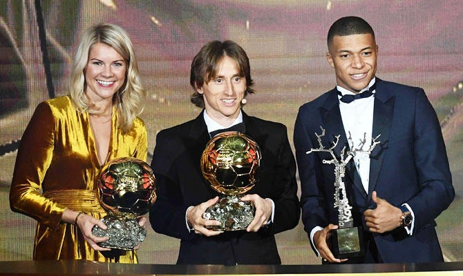 Luka Modric wins Ballon d’Or to end Lionel Messi and Cristiano Ronaldo’s reign