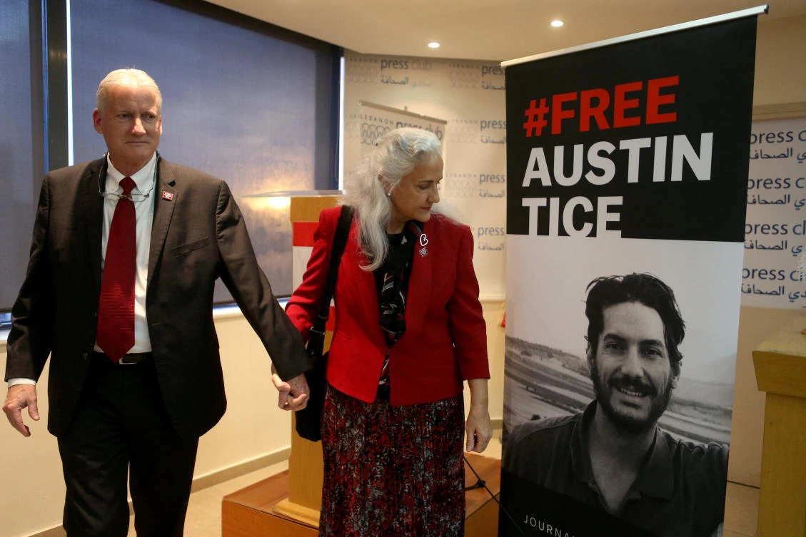 Parents of American kidnapped in Syria praise US efforts