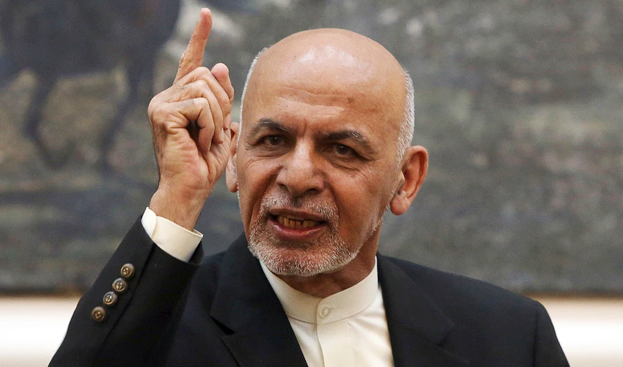 President Ashraf Ghani ordered an investigation into allegations of abuse of female athletes. (AP)