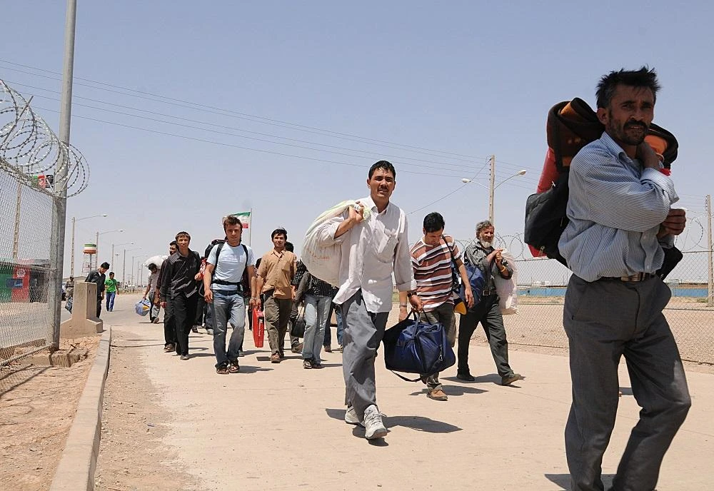 In this picture taken on August 6, 2009 Afghans deported from Iran. (File AFP)
