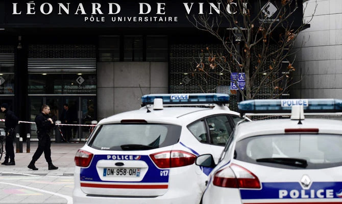 Pakistani held as teacher stabbed to death at French university