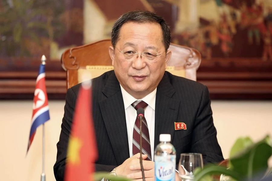 North Korea’s foreign minister, Ri Yong Ho, was due to arrive in China, a key ally, on Thursday. (File/AFP)