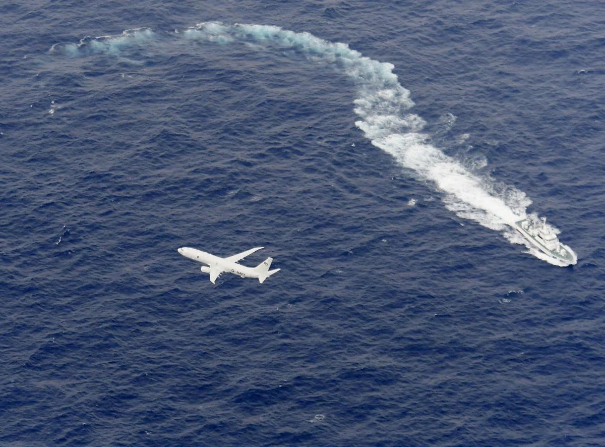 One dead, five missing after two US military planes crash off Japan