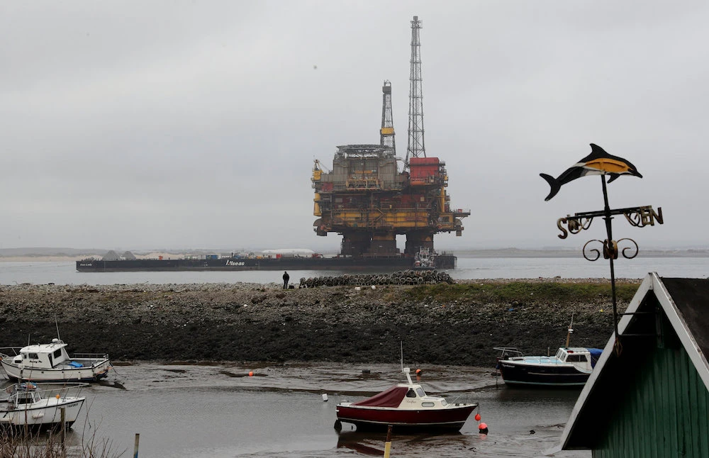 The price of Brent oil rocketed Friday on reports that OPEC and non-OPEC crude producers had agreed to slash output. (Reuters)