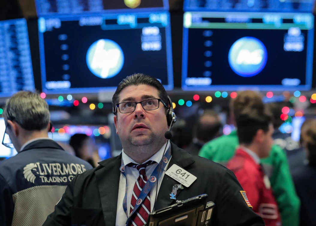 Traders work on the floor of the New York Stock Exchange. US bond movements this week triggered fears over global growth. (Reuters)