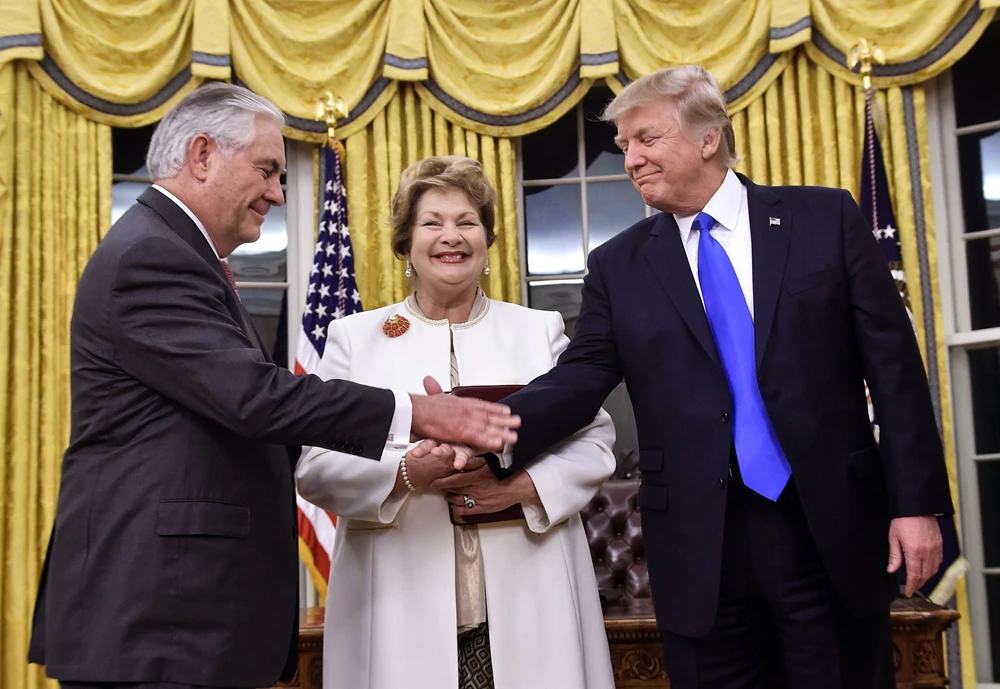 Trump calls Tillerson ‘dumb as a rock’ and ‘lazy’