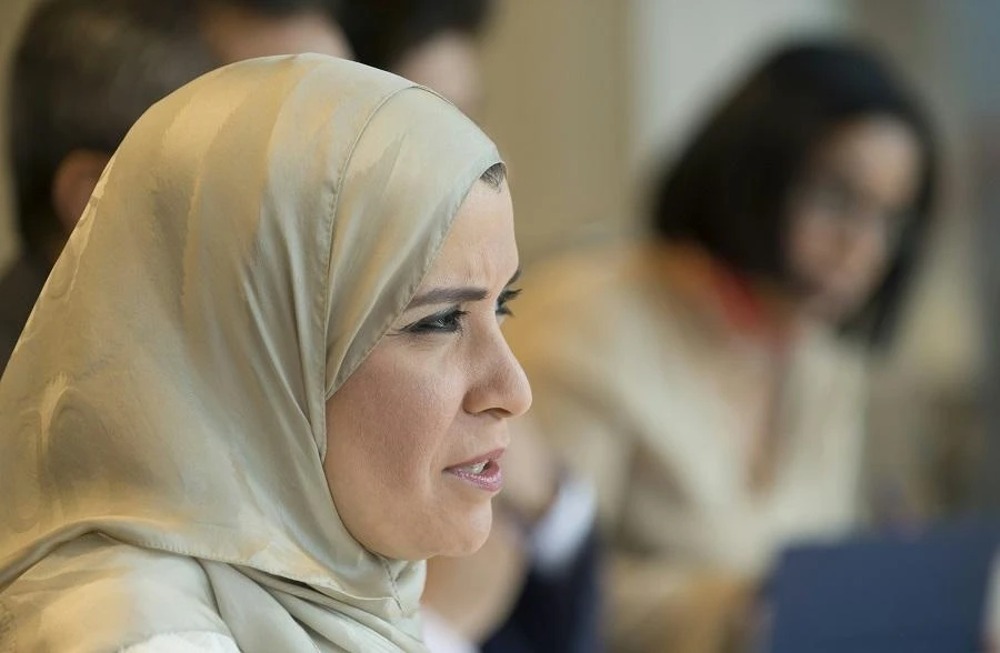 The 40-member Federal National Council is currently chaired by a woman, Amal Al-Qubaisi. (File/AFP)