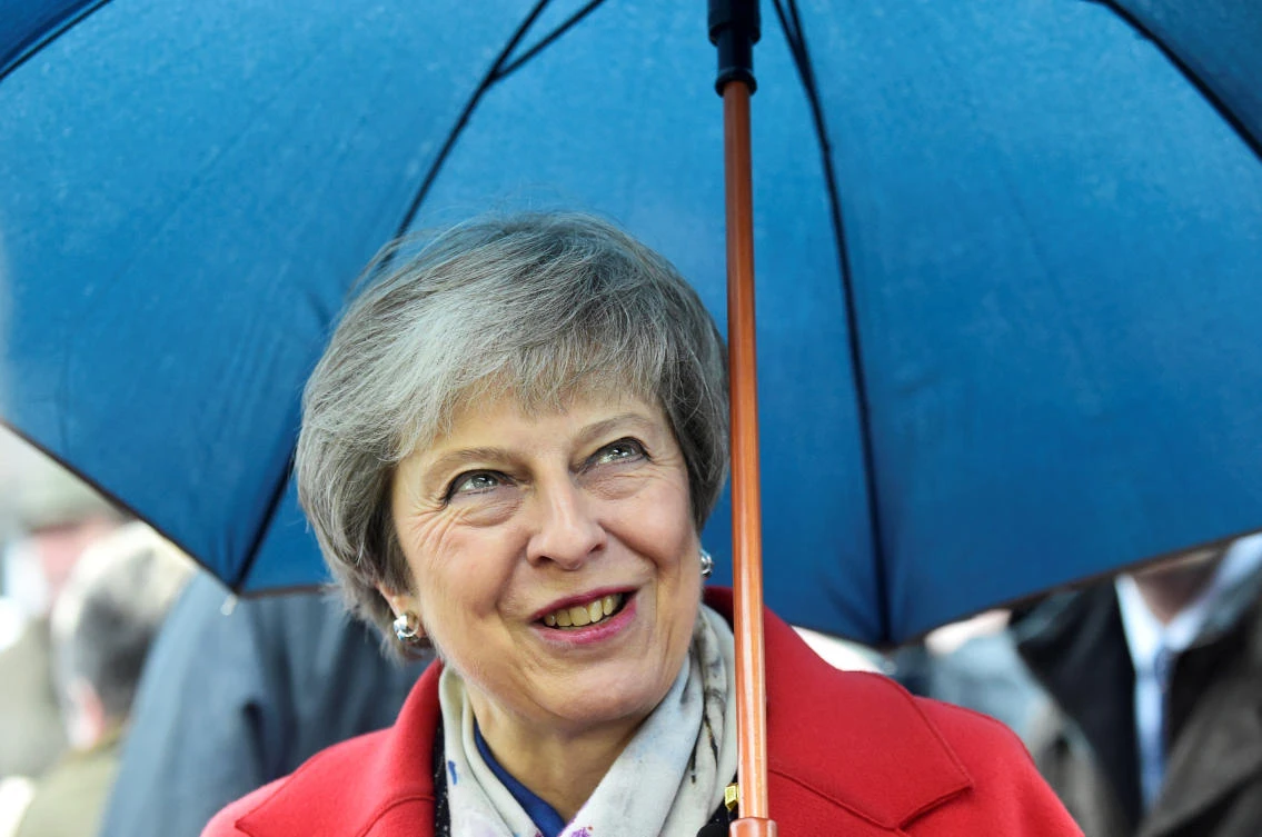 A close ally of British Prime Minister Theresa May on Saturday became the first cabinet minister to float a possible Plan B if, as expected, parliament next week rejects her proposal to leave the European Union. (Reuters/File Photo)