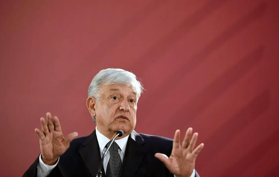 Mexican President Andres Manuel Lopez Obrador took office Dec. 1, replacing Enrique Pena Nieto. (File/AFP)